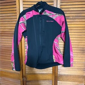 Realtree Pink and Black Outdoor Jacket